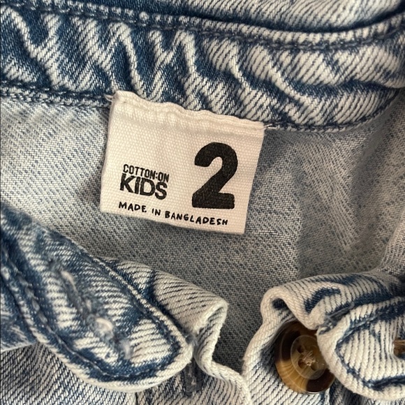 COTTON ON EUC Denim Blue Jean Dress - Picture 3 of 3